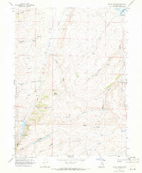 Mc Kay Hollow Utah Historical topographic map, 1:24000 scale, 7.5 X 7.5 Minute, Year 1968