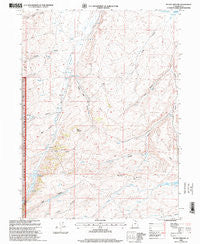 Mc Kay Hollow Utah Historical topographic map, 1:24000 scale, 7.5 X 7.5 Minute, Year 1998