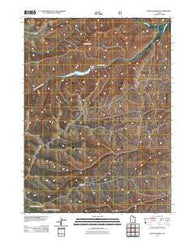 Meachum Ridge Utah Historical topographic map, 1:24000 scale, 7.5 X 7.5 Minute, Year 2011