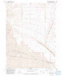 Meadow Spring Utah Historical topographic map, 1:24000 scale, 7.5 X 7.5 Minute, Year 1991