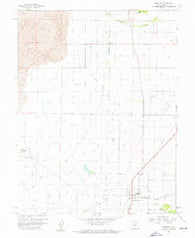 Meadow Utah Historical topographic map, 1:24000 scale, 7.5 X 7.5 Minute, Year 1960