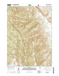 Meadowville Utah Current topographic map, 1:24000 scale, 7.5 X 7.5 Minute, Year 2014