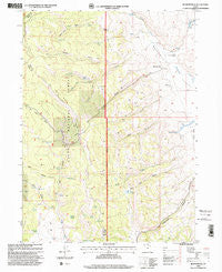 Meadowville Utah Historical topographic map, 1:24000 scale, 7.5 X 7.5 Minute, Year 1998