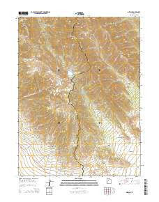 Mercur Utah Current topographic map, 1:24000 scale, 7.5 X 7.5 Minute, Year 2014