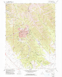 Mercur Utah Historical topographic map, 1:24000 scale, 7.5 X 7.5 Minute, Year 1993