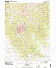 Mercur Utah Historical topographic map, 1:24000 scale, 7.5 X 7.5 Minute, Year 1997