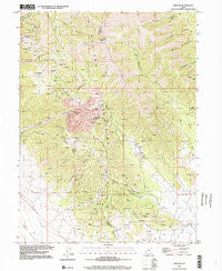 Mercur Utah Historical topographic map, 1:24000 scale, 7.5 X 7.5 Minute, Year 1997