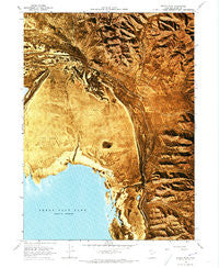 Messix Peak Utah Historical topographic map, 1:24000 scale, 7.5 X 7.5 Minute, Year 1968