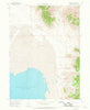 Messix Peak Utah Historical topographic map, 1:24000 scale, 7.5 X 7.5 Minute, Year 1968