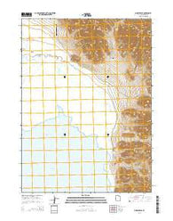 Messix Peak Utah Current topographic map, 1:24000 scale, 7.5 X 7.5 Minute, Year 2014