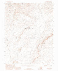 Mexican Hat SE Utah Historical topographic map, 1:24000 scale, 7.5 X 7.5 Minute, Year 1988