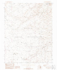 Mexican Hat SW Utah Historical topographic map, 1:24000 scale, 7.5 X 7.5 Minute, Year 1988
