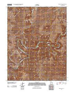 Mexican Hat Utah Historical topographic map, 1:24000 scale, 7.5 X 7.5 Minute, Year 2011