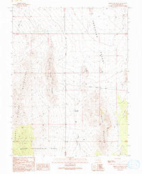 Middle Mountain Utah Historical topographic map, 1:24000 scale, 7.5 X 7.5 Minute, Year 1991