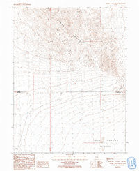 Middle Range South Utah Historical topographic map, 1:24000 scale, 7.5 X 7.5 Minute, Year 1991