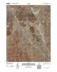 Middle Range North Utah Historical topographic map, 1:24000 scale, 7.5 X 7.5 Minute, Year 2010