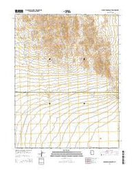 Middle Range South Utah Current topographic map, 1:24000 scale, 7.5 X 7.5 Minute, Year 2014
