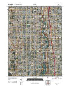 Midvale Utah Historical topographic map, 1:24000 scale, 7.5 X 7.5 Minute, Year 2011