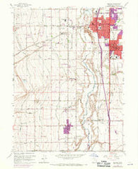 Midvale Utah Historical topographic map, 1:24000 scale, 7.5 X 7.5 Minute, Year 1963
