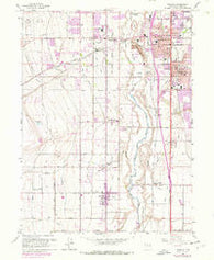 Midvale Utah Historical topographic map, 1:24000 scale, 7.5 X 7.5 Minute, Year 1963