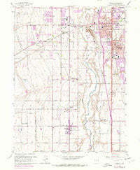 Midvale Utah Historical topographic map, 1:24000 scale, 7.5 X 7.5 Minute, Year 1963