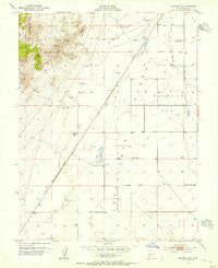 Milford Flat Utah Historical topographic map, 1:24000 scale, 7.5 X 7.5 Minute, Year 1953