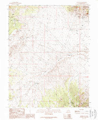 Milford NW Utah Historical topographic map, 1:24000 scale, 7.5 X 7.5 Minute, Year 1989