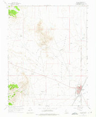 Milford Utah Historical topographic map, 1:24000 scale, 7.5 X 7.5 Minute, Year 1958