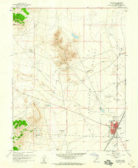 Milford Utah Historical topographic map, 1:24000 scale, 7.5 X 7.5 Minute, Year 1958
