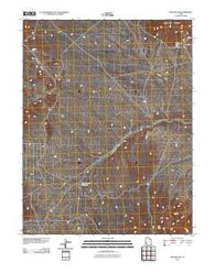 Milford NW Utah Historical topographic map, 1:24000 scale, 7.5 X 7.5 Minute, Year 2010