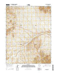 Milford NW Utah Current topographic map, 1:24000 scale, 7.5 X 7.5 Minute, Year 2014