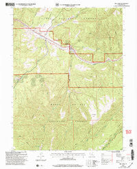 Mill Fork Utah Historical topographic map, 1:24000 scale, 7.5 X 7.5 Minute, Year 2001