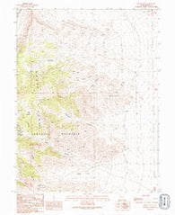 Miller Cove Utah Historical topographic map, 1:24000 scale, 7.5 X 7.5 Minute, Year 1991
