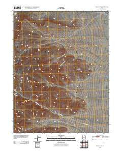 Miller Cove Utah Historical topographic map, 1:24000 scale, 7.5 X 7.5 Minute, Year 2010