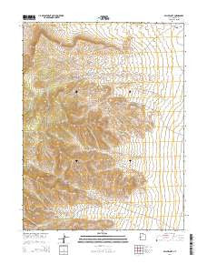 Miller Cove Utah Current topographic map, 1:24000 scale, 7.5 X 7.5 Minute, Year 2014