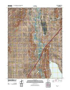Mills Utah Historical topographic map, 1:24000 scale, 7.5 X 7.5 Minute, Year 2010