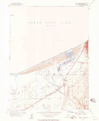 Mills Junction Utah Historical topographic map, 1:24000 scale, 7.5 X 7.5 Minute, Year 1955