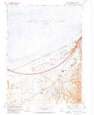 Mills Junction Utah Historical topographic map, 1:24000 scale, 7.5 X 7.5 Minute, Year 1972