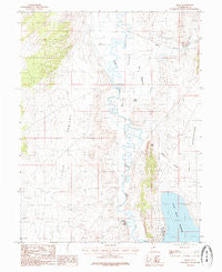 Mills Utah Historical topographic map, 1:24000 scale, 7.5 X 7.5 Minute, Year 1985