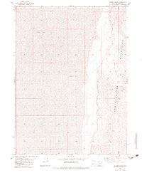 Miners Basin Utah Historical topographic map, 1:24000 scale, 7.5 X 7.5 Minute, Year 1983
