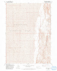 Miners Basin Utah Historical topographic map, 1:24000 scale, 7.5 X 7.5 Minute, Year 1991