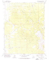 Miners Cabin Wash Utah Historical topographic map, 1:24000 scale, 7.5 X 7.5 Minute, Year 1972