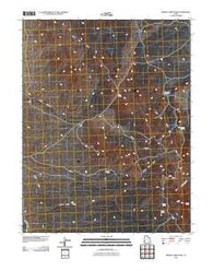 Miners Cabin Wash Utah Historical topographic map, 1:24000 scale, 7.5 X 7.5 Minute, Year 2010