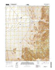 Minersville Utah Current topographic map, 1:24000 scale, 7.5 X 7.5 Minute, Year 2014