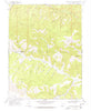 Minnie Maud Creek East Utah Historical topographic map, 1:24000 scale, 7.5 X 7.5 Minute, Year 1969