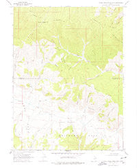 Minnie Maud Creek West Utah Historical topographic map, 1:24000 scale, 7.5 X 7.5 Minute, Year 1969