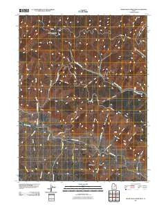 Minnie Maud Creek West Utah Historical topographic map, 1:24000 scale, 7.5 X 7.5 Minute, Year 2011