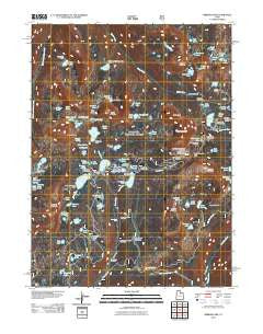 Mirror Lake Utah Historical topographic map, 1:24000 scale, 7.5 X 7.5 Minute, Year 2011