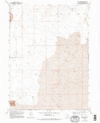 Miry Wash Utah Historical topographic map, 1:24000 scale, 7.5 X 7.5 Minute, Year 1991