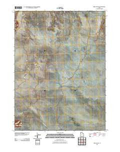 Miry Wash Utah Historical topographic map, 1:24000 scale, 7.5 X 7.5 Minute, Year 2011